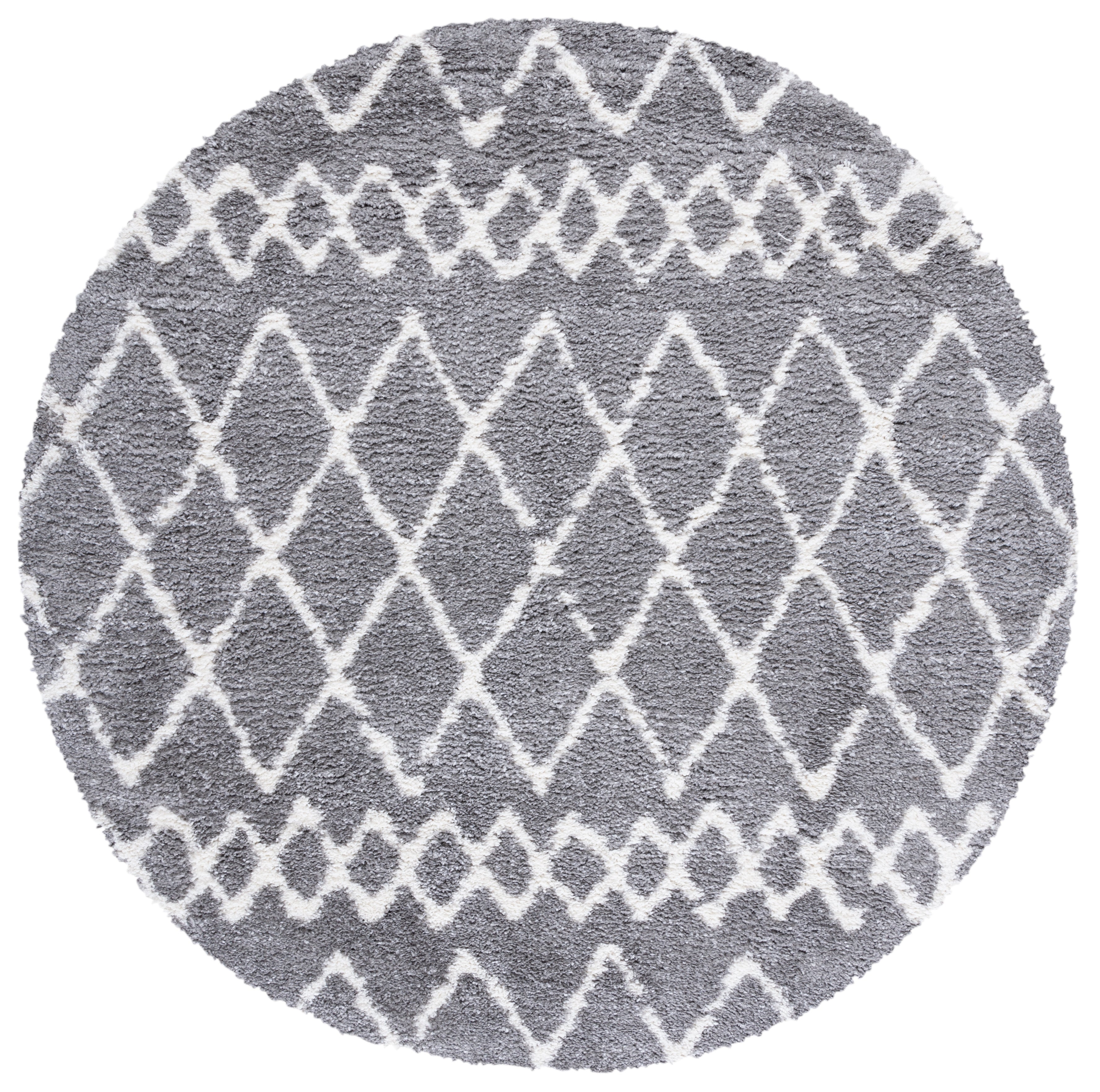 BERBER SHAG 194 – GREY / IVORY