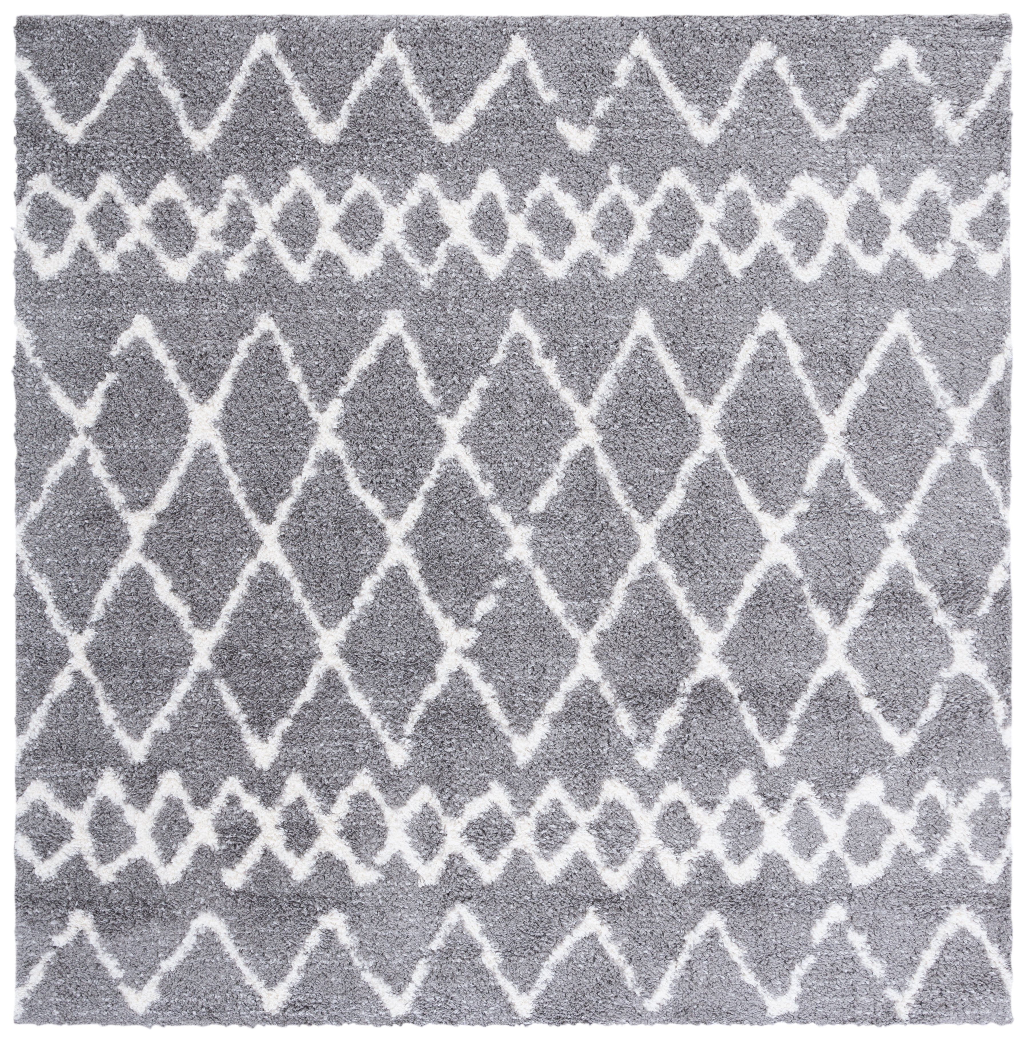 BERBER SHAG 194 – GREY / IVORY
