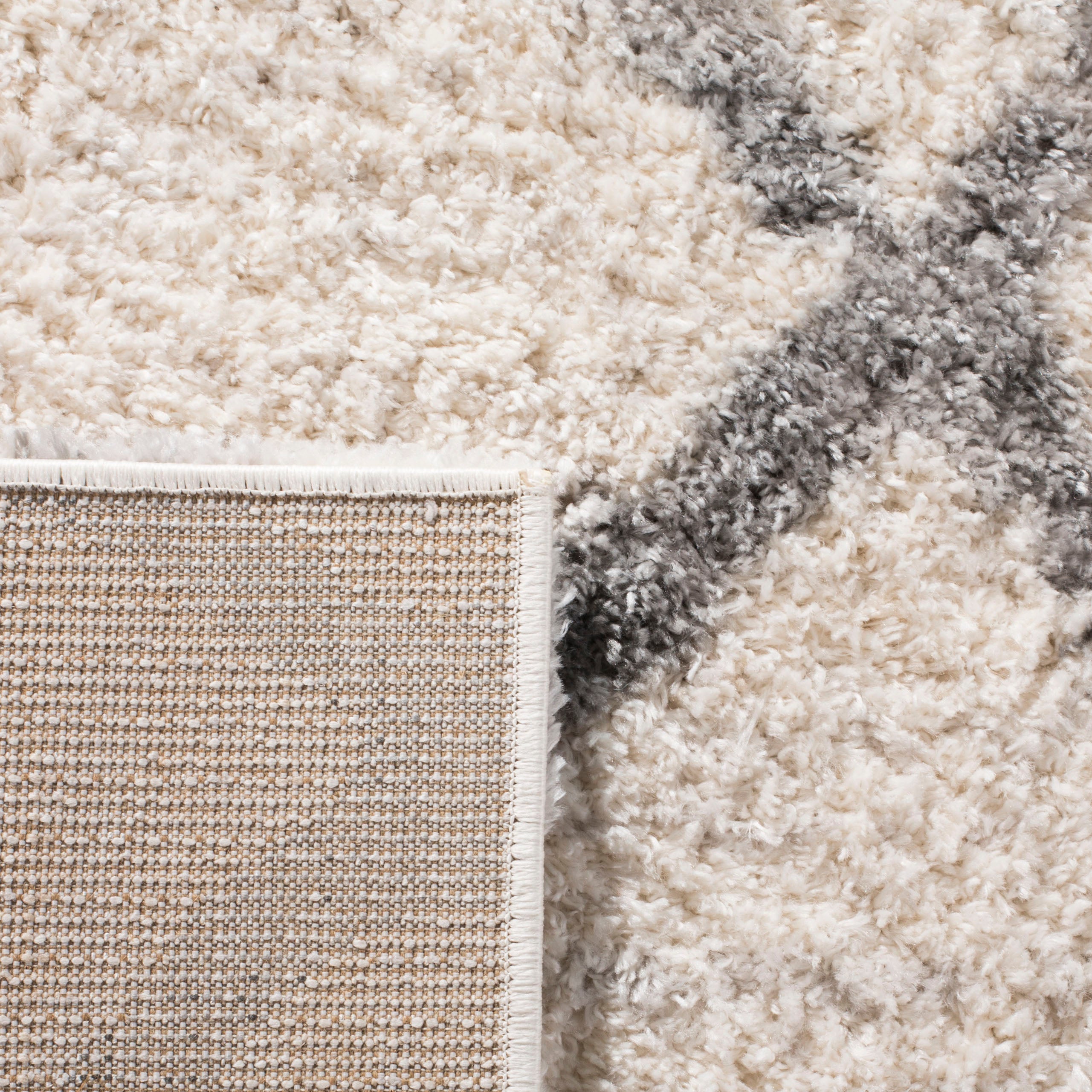 BERBER SHAG 215 – CREAM / GREY