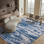 BERBER SHAG 219 – BEIGE / BLUE
