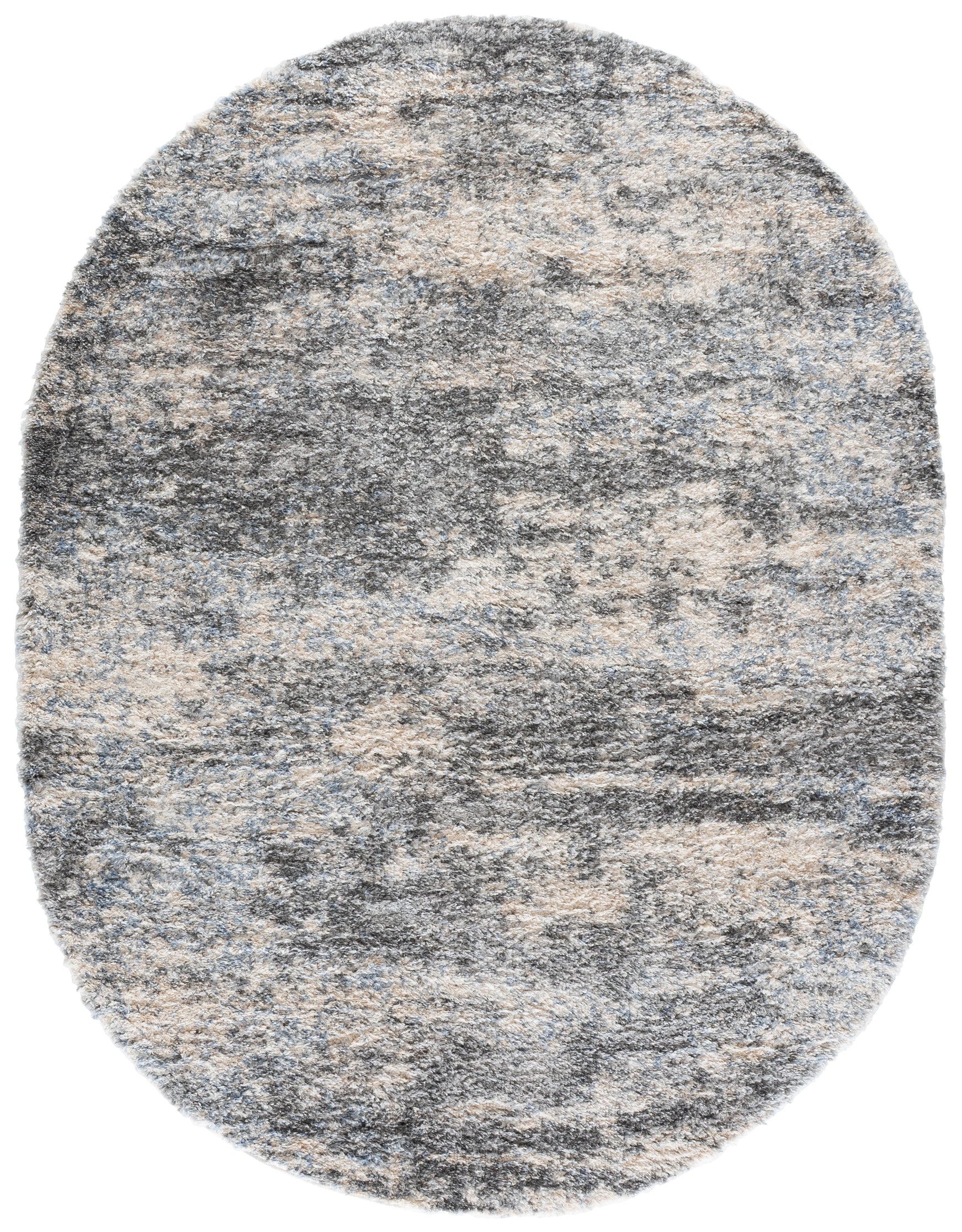 BERBER SHAG 219 – GREY BLUE / CREAM