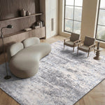 BERBER SHAG 219 – GREY BLUE / CREAM