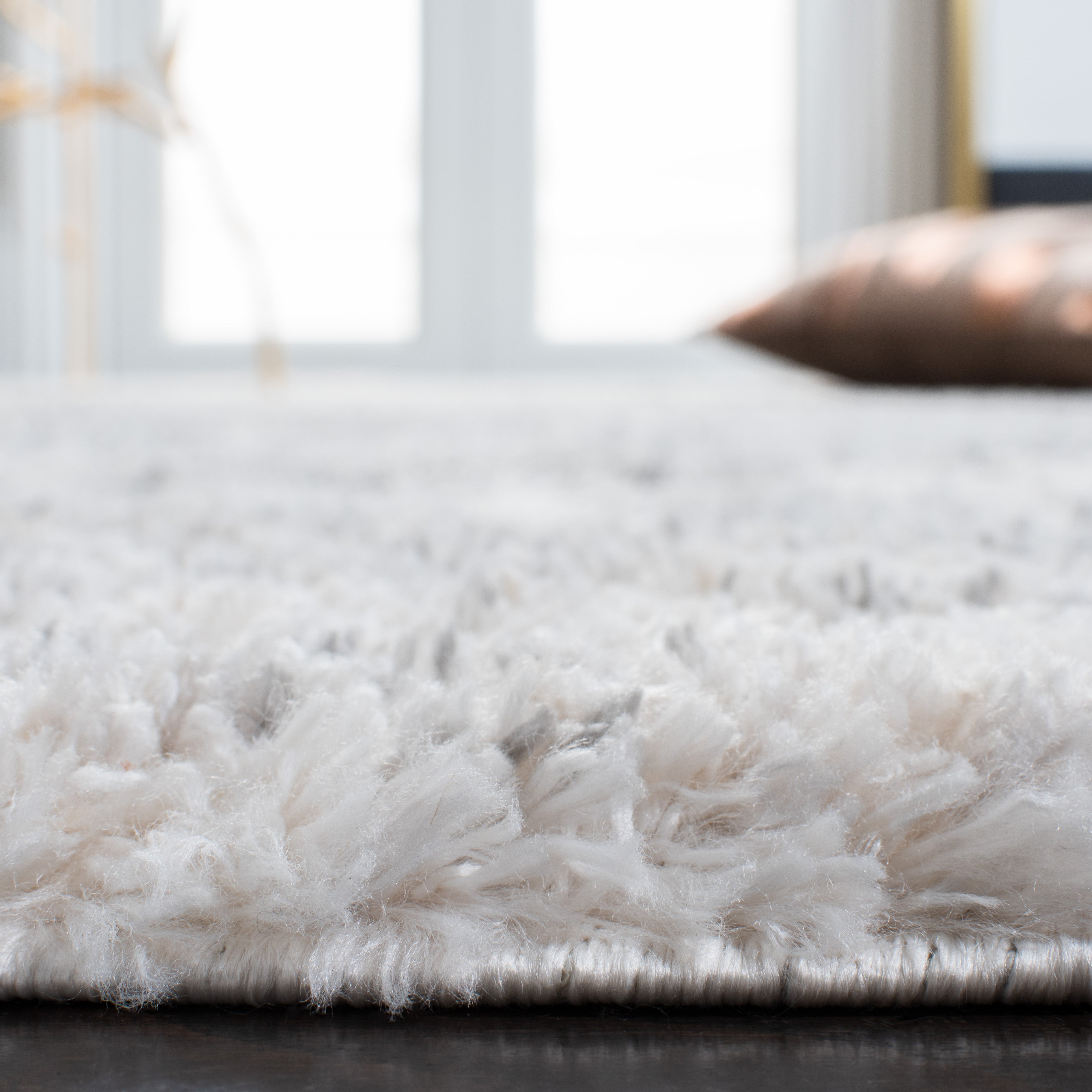 BERBER SHAG 272 – IVORY / GREY