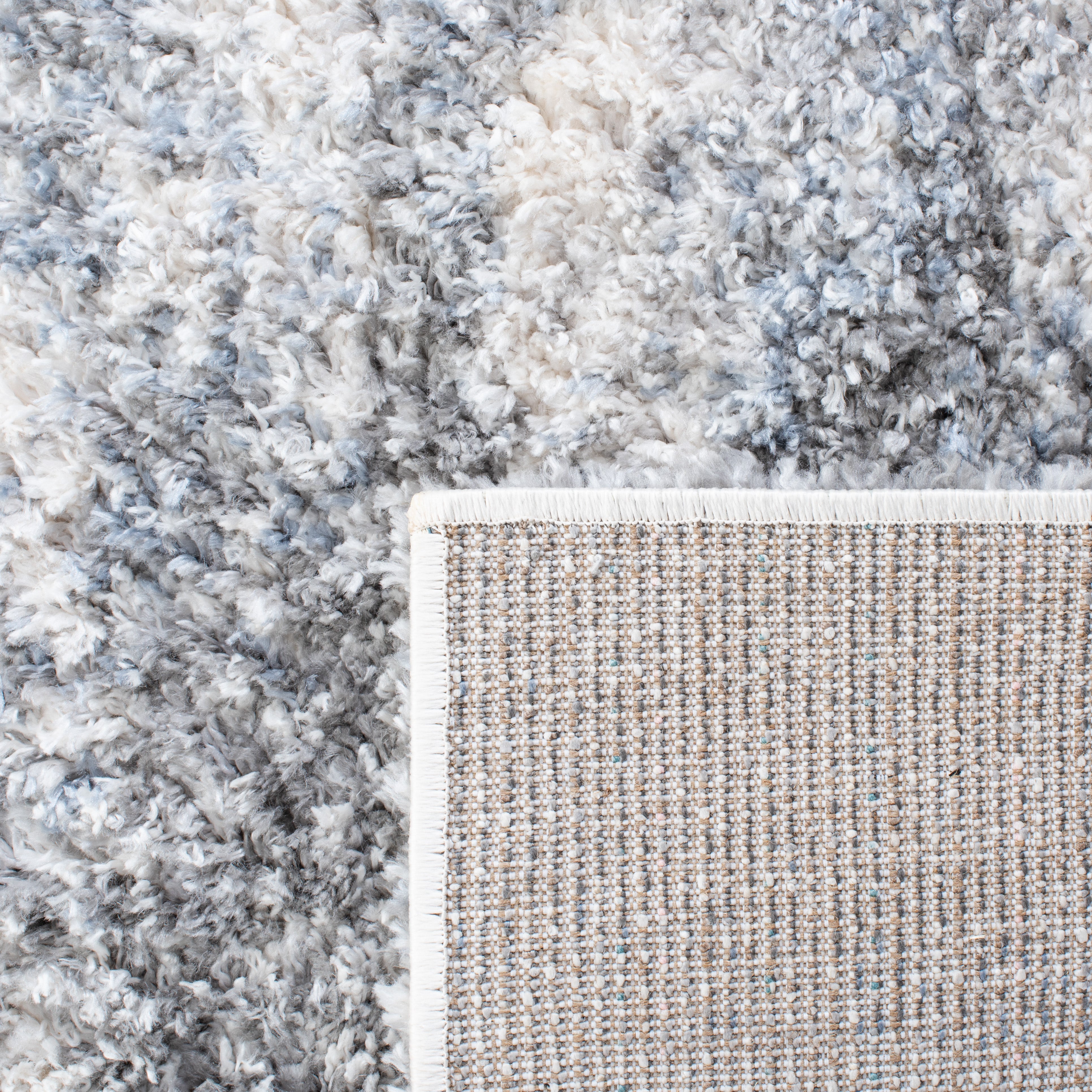 BERBER SHAG 273 – IVORY / GREY