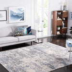 BERBER SHAG 274 – IVORY / BLUE