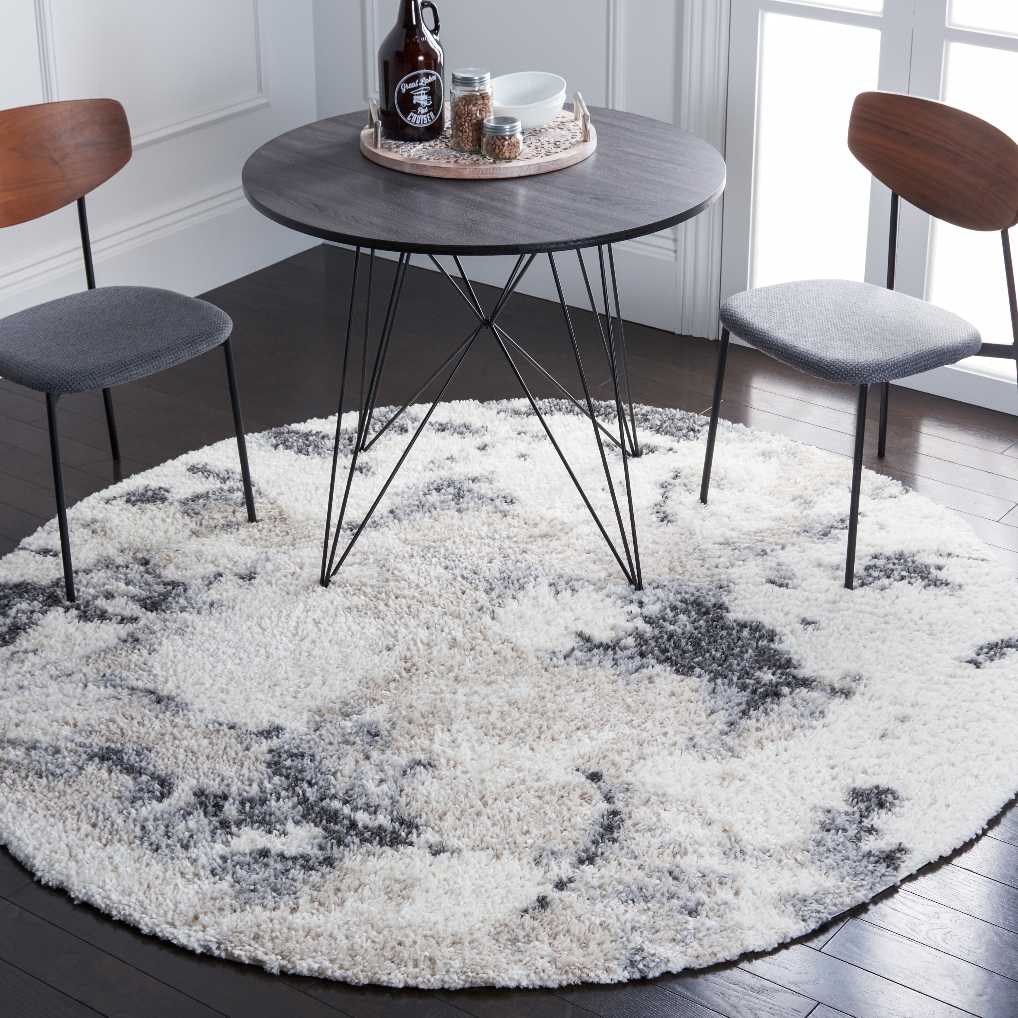 BERBER SHAG 402 – GREY / IVORY