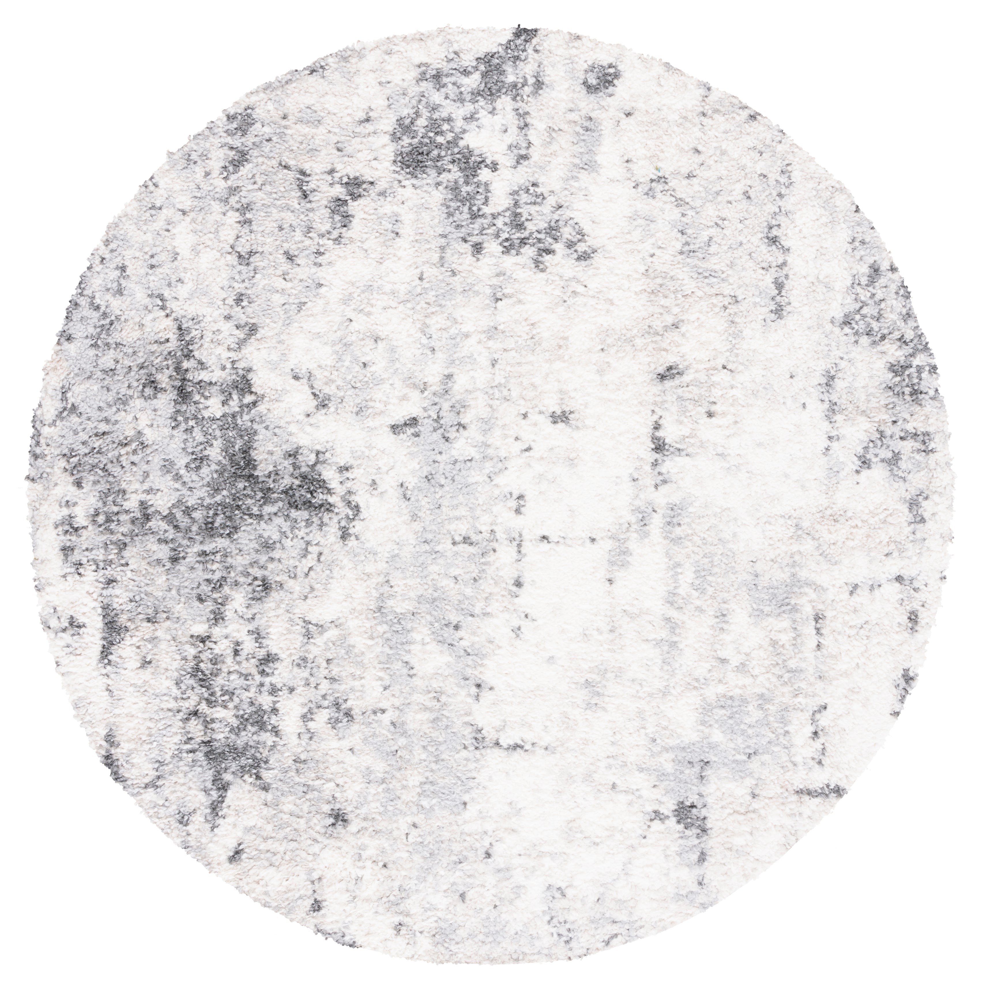 BERBER SHAG 408 – IVORY / GREY