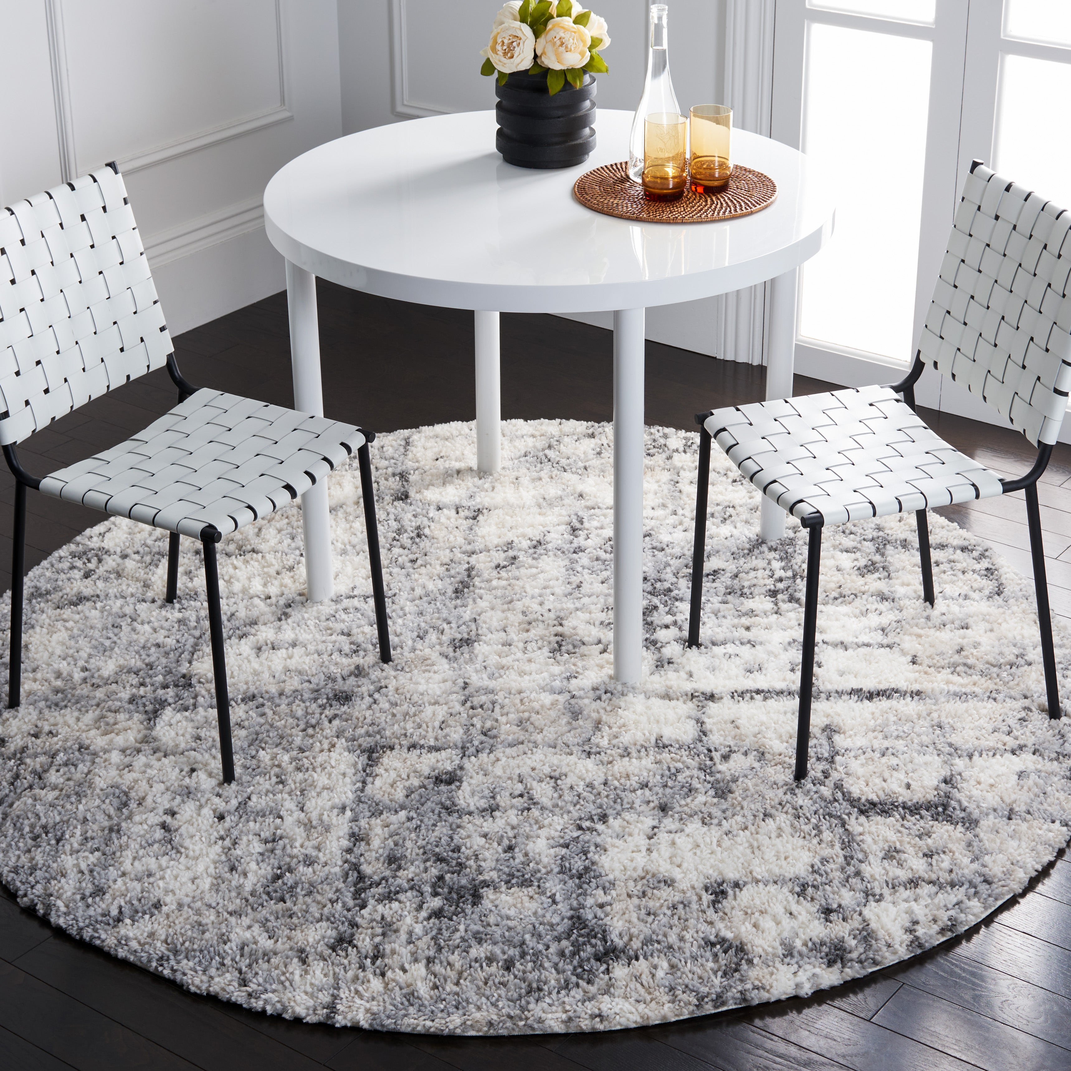 BERBER SHAG 410 – GREY / IVORY