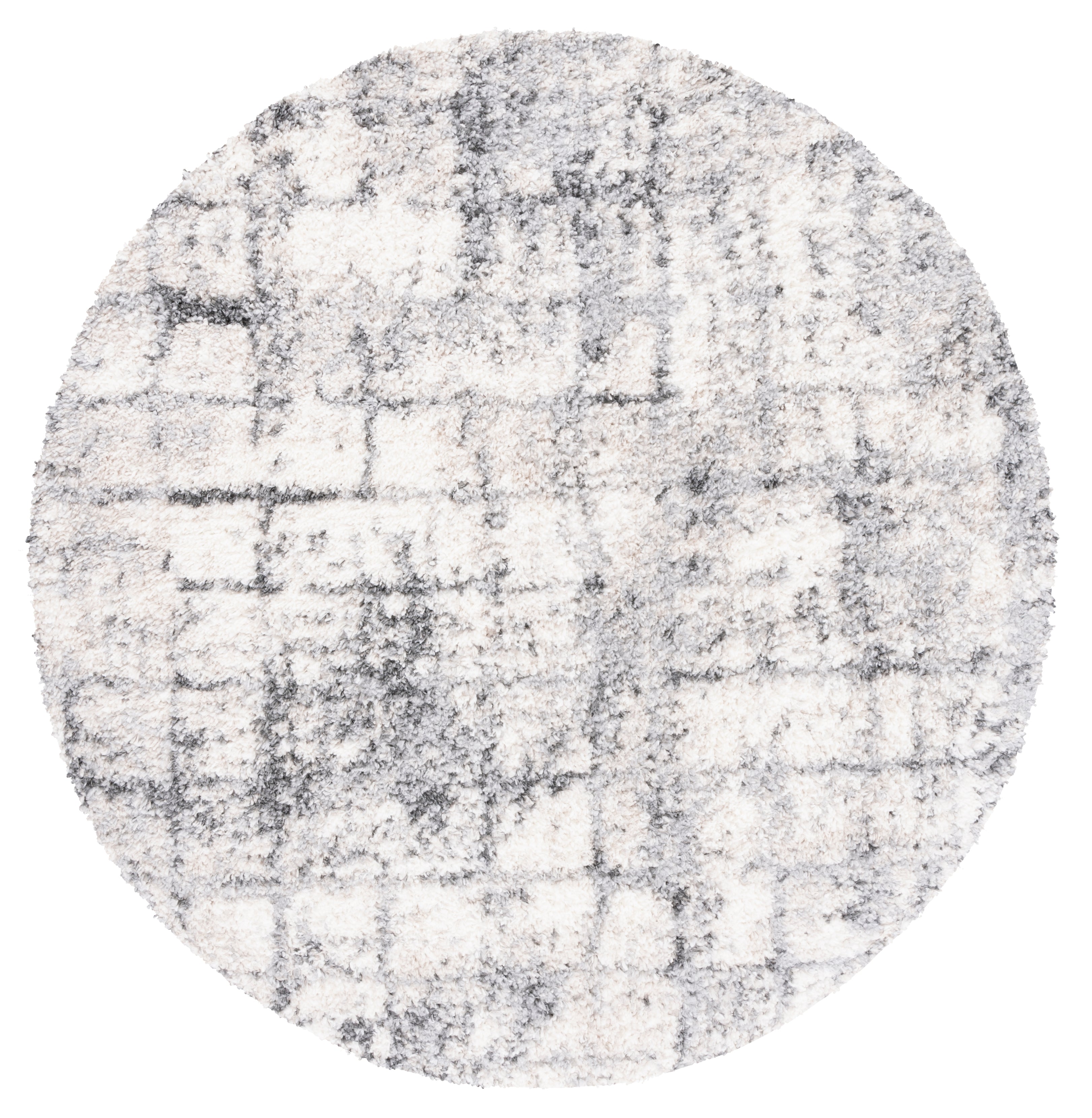 BERBER SHAG 410 – GREY / IVORY