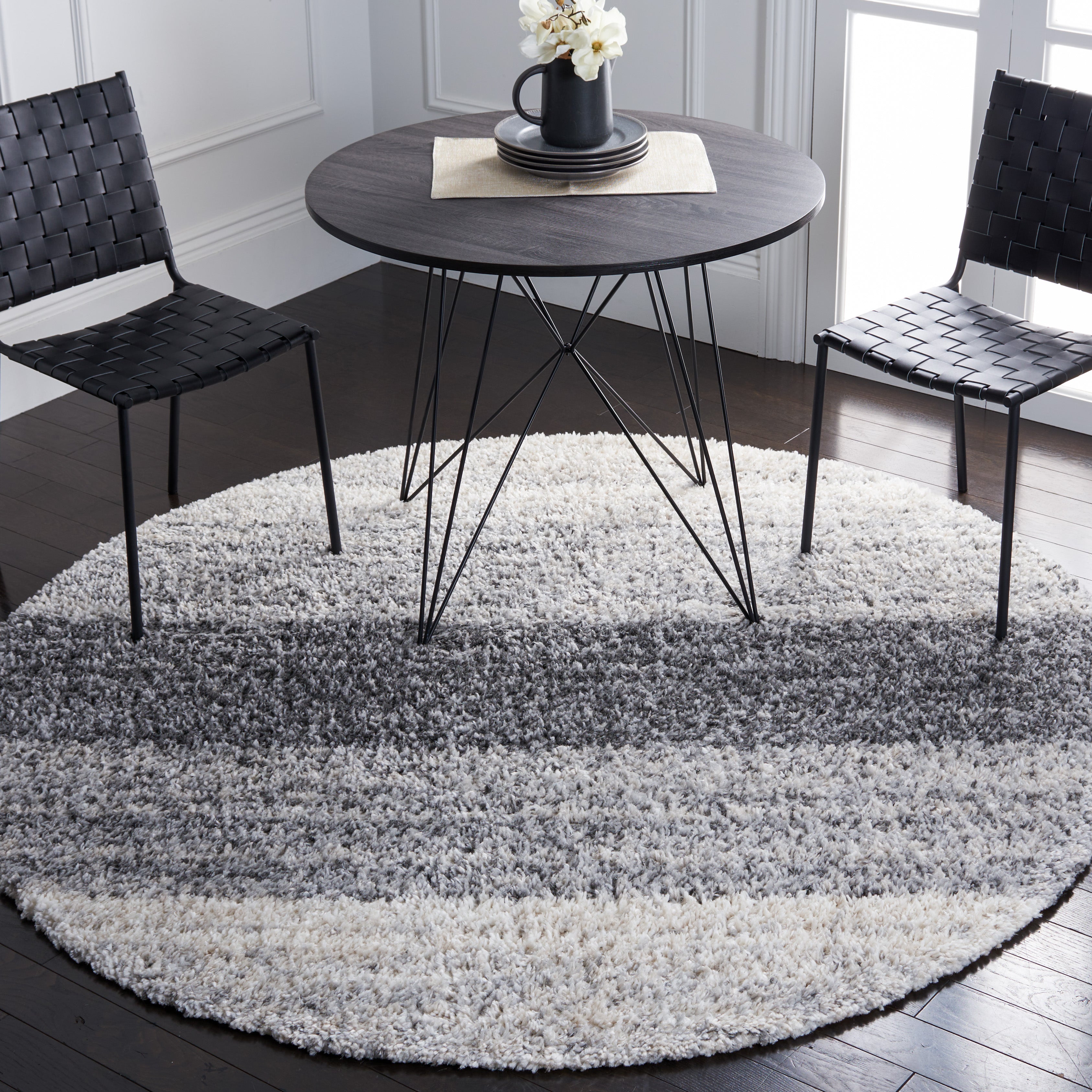 BERBER SHAG 414 – GREY / CHARCOAL