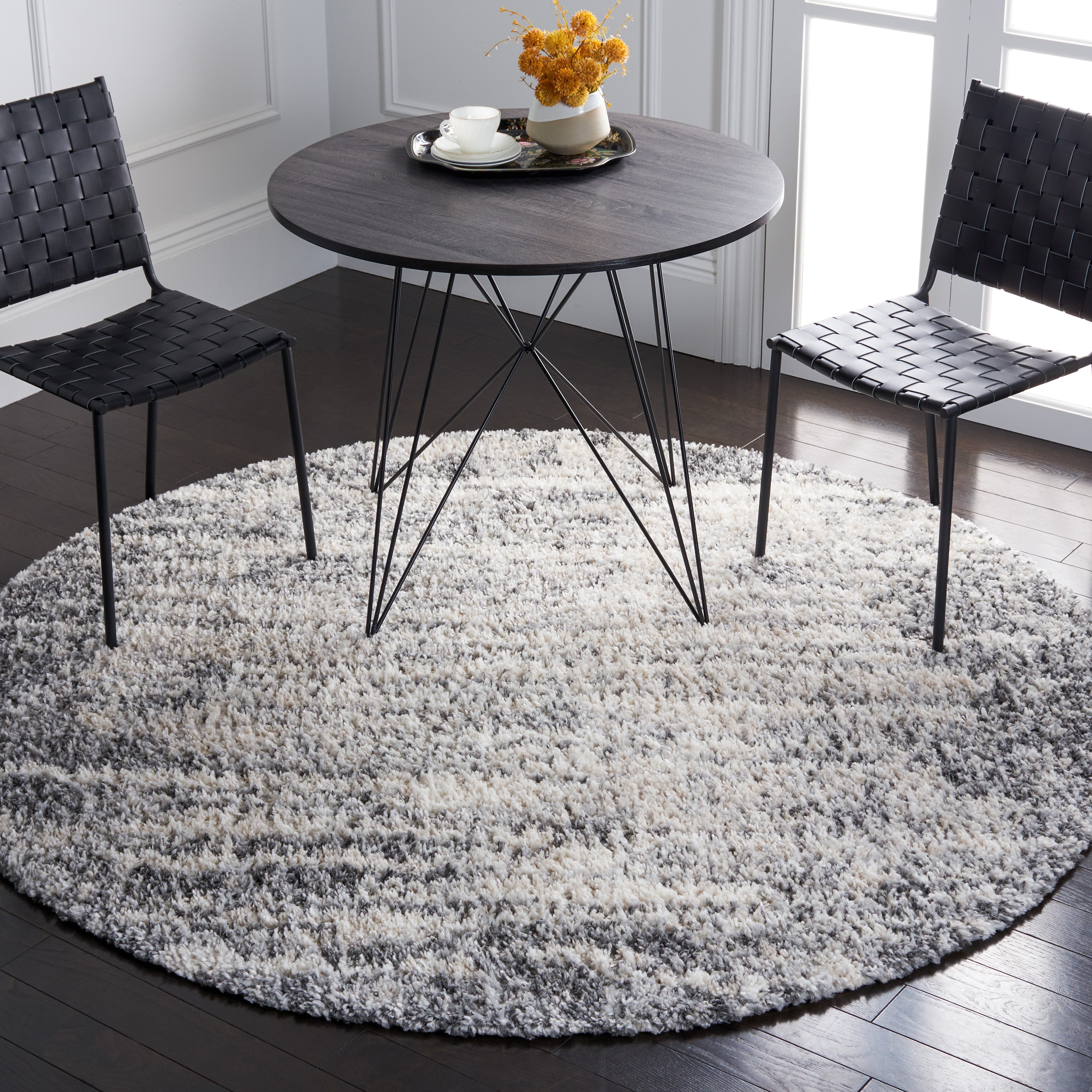 BERBER SHAG 416 – GREY / IVORY
