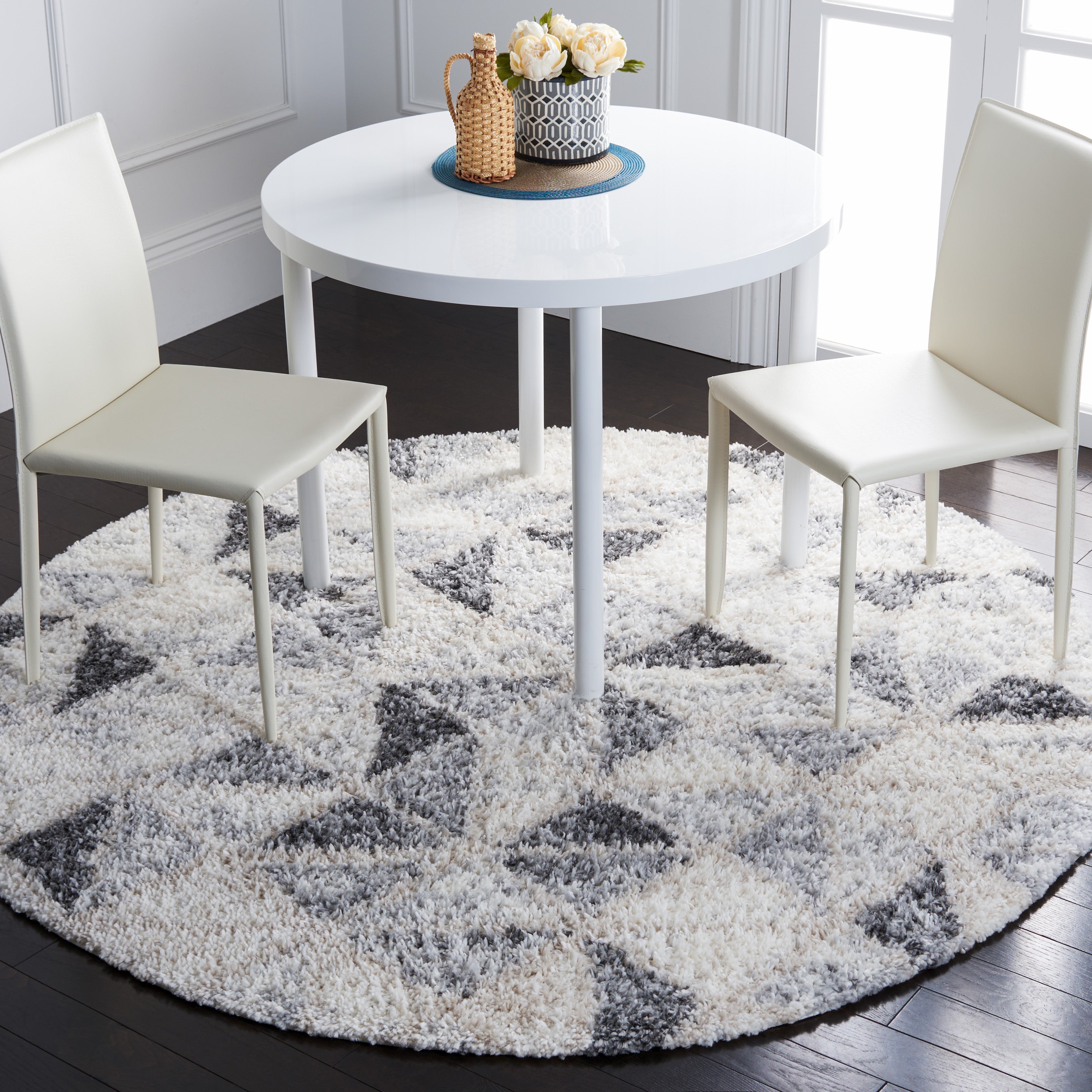 BERBER SHAG 422 – GREY / IVORY
