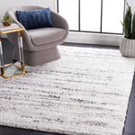 BERBER SHAG 424 – IVORY / GREY