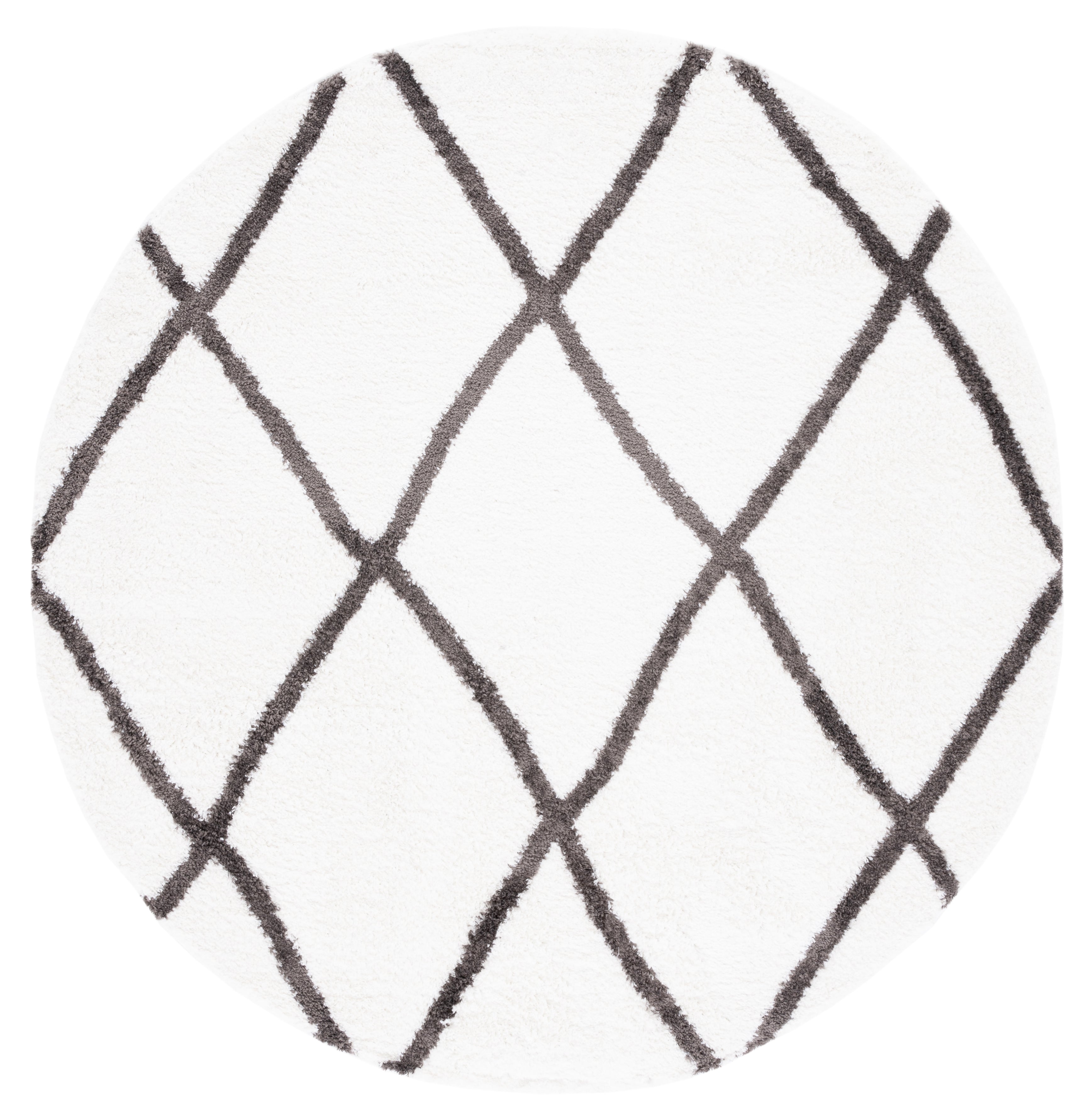 BERBER SHAG 522 – IVORY / GREY