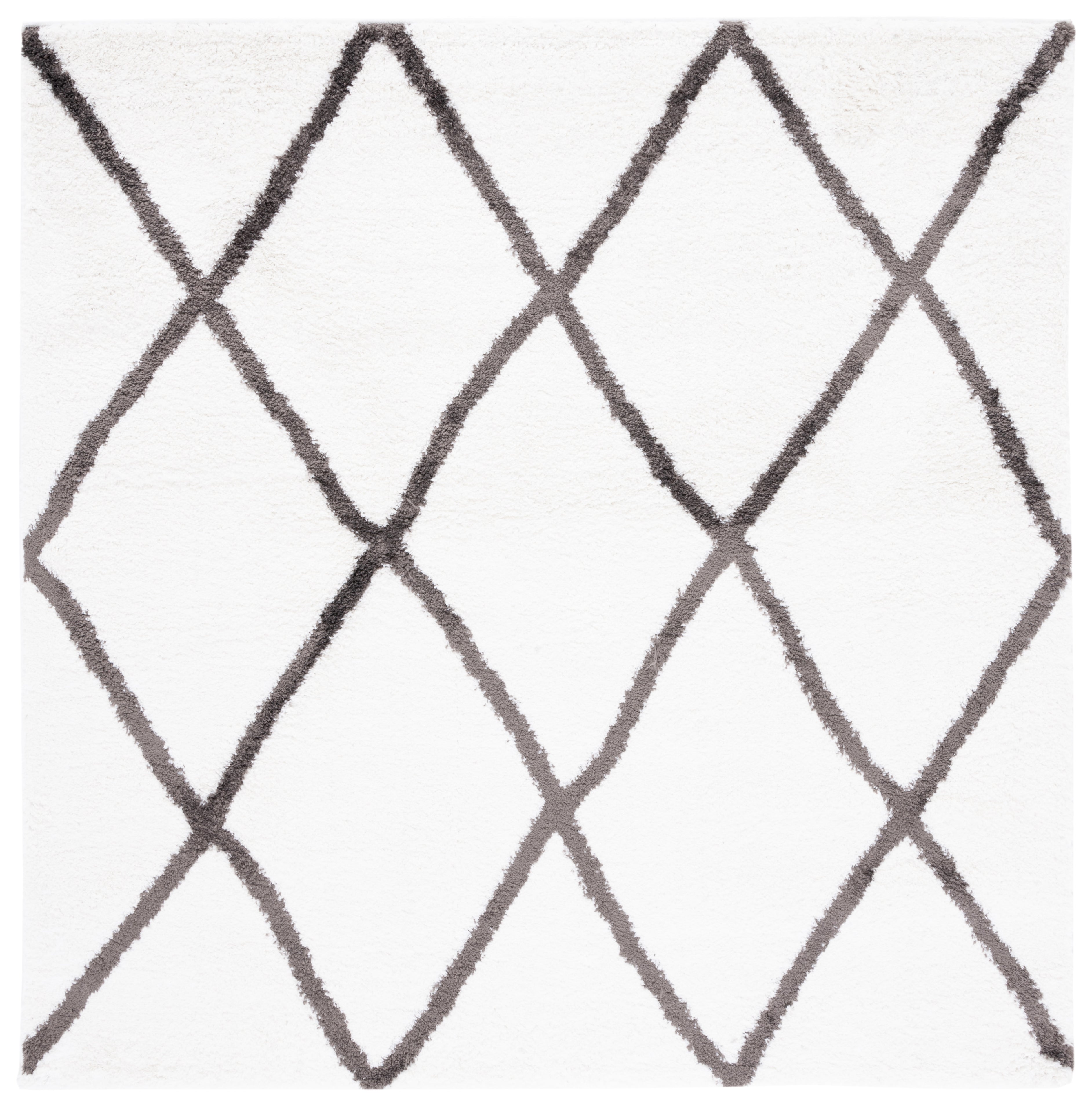 BERBER SHAG 522 – IVORY / GREY