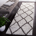 BERBER SHAG 526 – IVORY / GREY