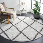 BERBER SHAG 526 – IVORY / GREY