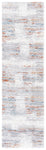 BERBER SHAG 541 – BLUE RUST / IVORY