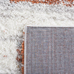 BERBER SHAG 541 – BLUE RUST / IVORY