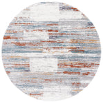 BERBER SHAG 541 – BLUE RUST / IVORY