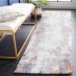 BERBER SHAG 543 – BLUE RUST / IVORY