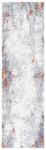 BERBER SHAG 543 – BLUE RUST / IVORY
