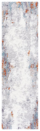 BERBER SHAG 543 – BLUE RUST / IVORY