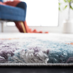 BERBER SHAG 543 – BLUE RUST / IVORY