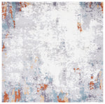 BERBER SHAG 543 – BLUE RUST / IVORY