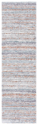 BERBER SHAG 545 – BLUE RUST / IVORY