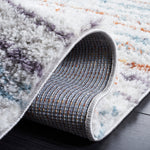 BERBER SHAG 545 – BLUE RUST / IVORY