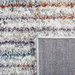 BERBER SHAG 545 – BLUE RUST / IVORY