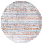 BERBER SHAG 545 – BLUE RUST / IVORY