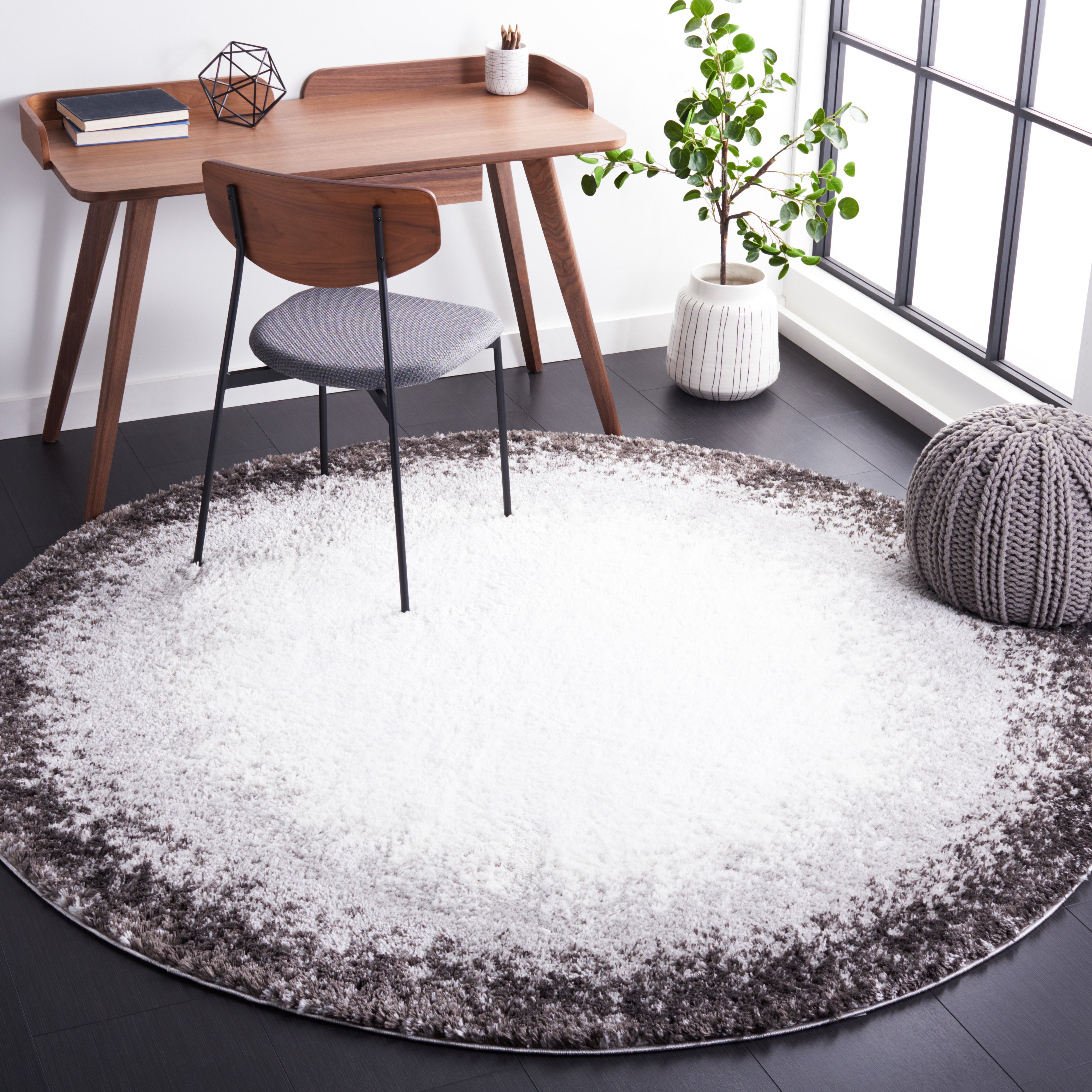 BERBER SHAG 547 – DARK GREY / GREY