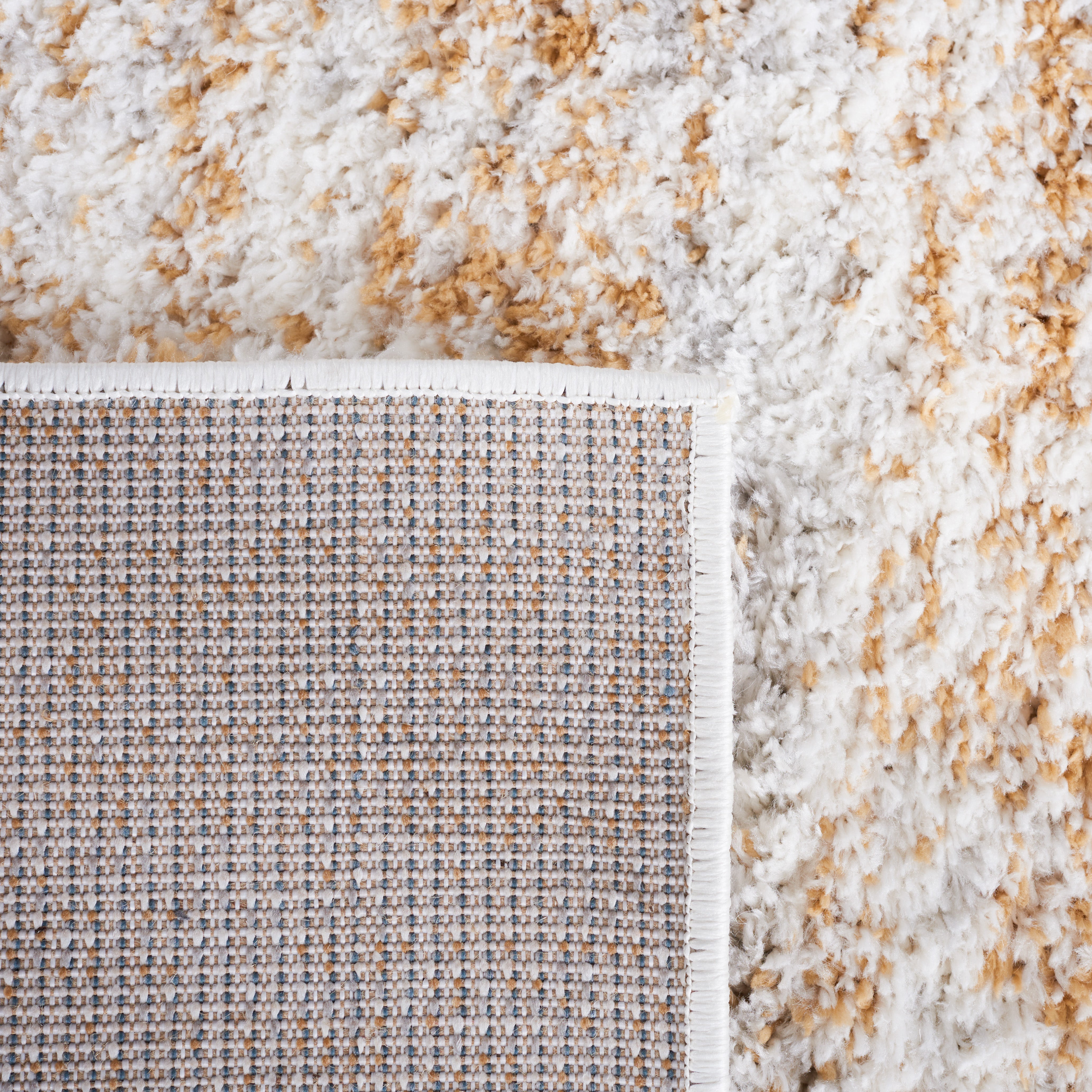 BERBER SHAG 563 – IVORY / LIGHT GOLD