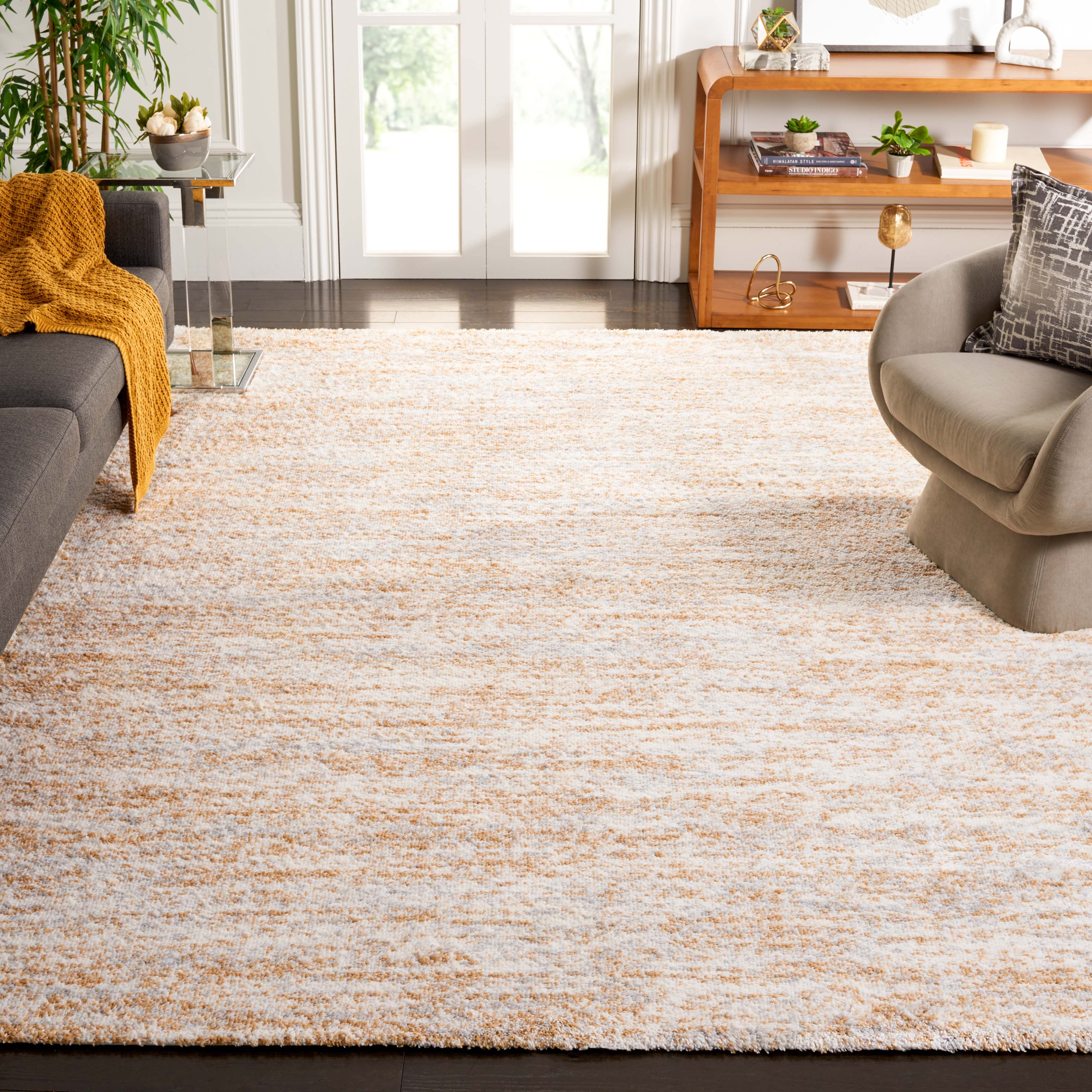 BERBER SHAG 563 – IVORY / LIGHT GOLD