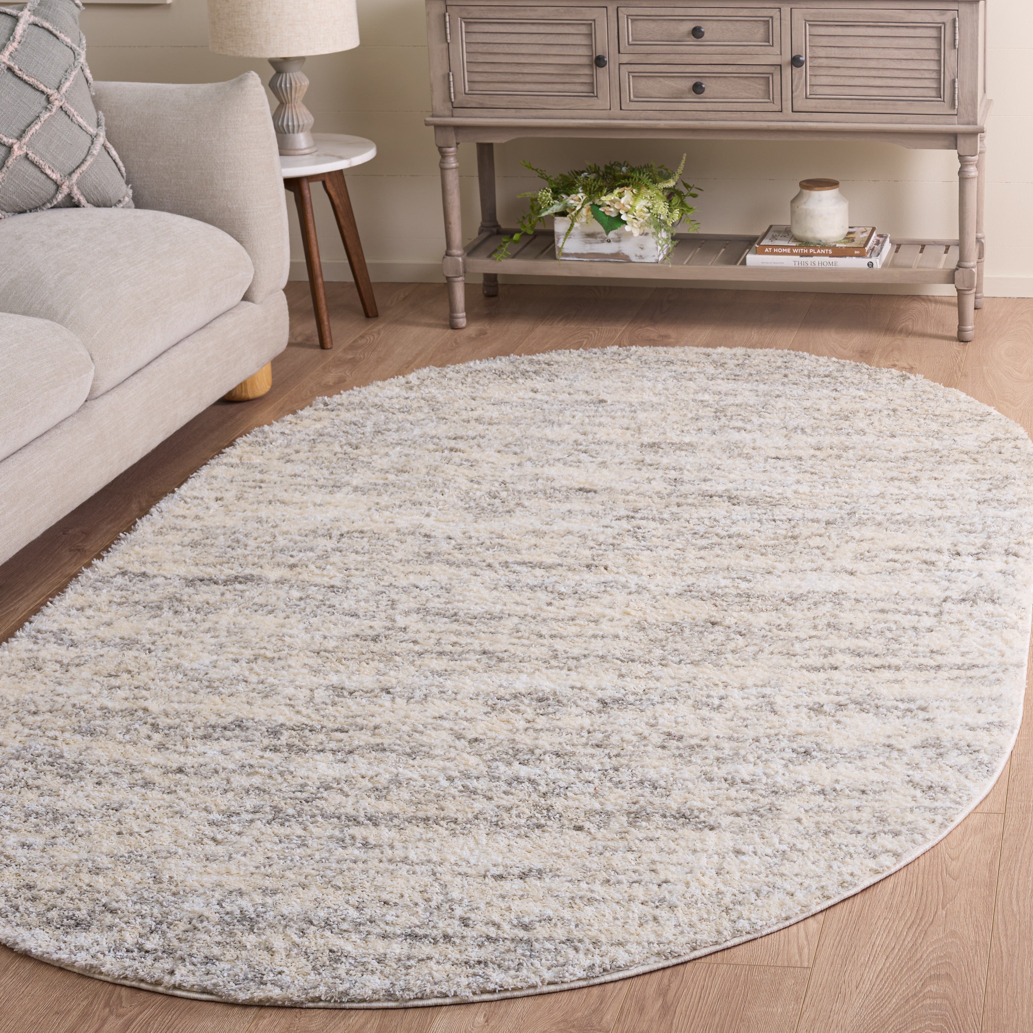 BERBER SHAG 563 – IVORY / LIGHT GREY