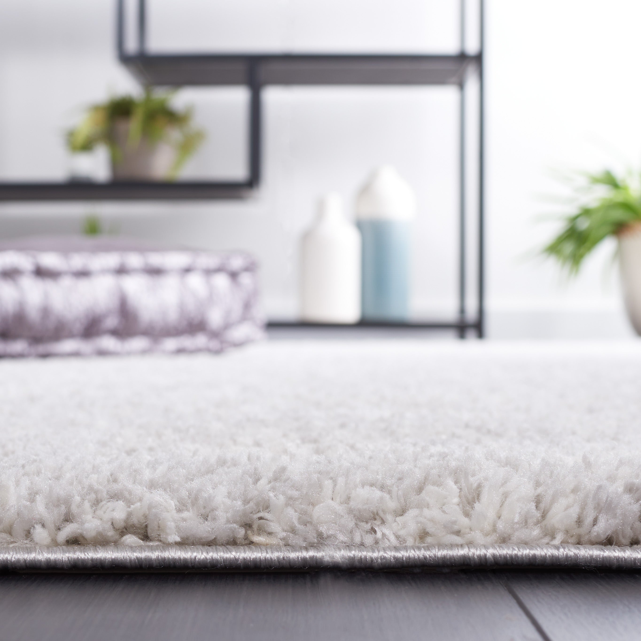 BERBER SHAG 563 – GREY / IVORY