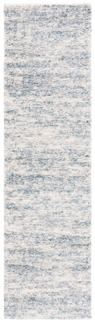 BERBER SHAG 563 – IVORY / LIGHT AQUA