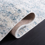 BERBER SHAG 563 – IVORY / LIGHT AQUA