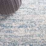 BERBER SHAG 563 – IVORY / LIGHT AQUA