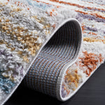 BERBER SHAG 565 – BLUE RUST / IVORY