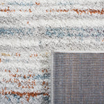 BERBER SHAG 565 – BLUE RUST / IVORY