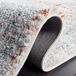 BERBER SHAG 569 – BLUE RUST / IVORY