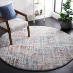 BERBER SHAG 569 – BLUE RUST / IVORY