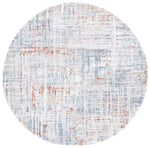 BERBER SHAG 569 – BLUE RUST / IVORY