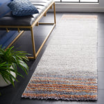 BERBER SHAG 571 – BLUE RUST / IVORY