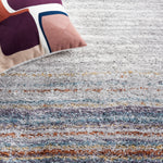 BERBER SHAG 571 – BLUE RUST / IVORY
