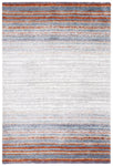 BERBER SHAG 571 – BLUE RUST / IVORY