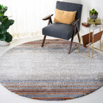 BERBER SHAG 571 – BLUE RUST / IVORY